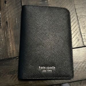 Black Kate Spade Passport Holder